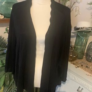 Catherines cardigan Size 4X black